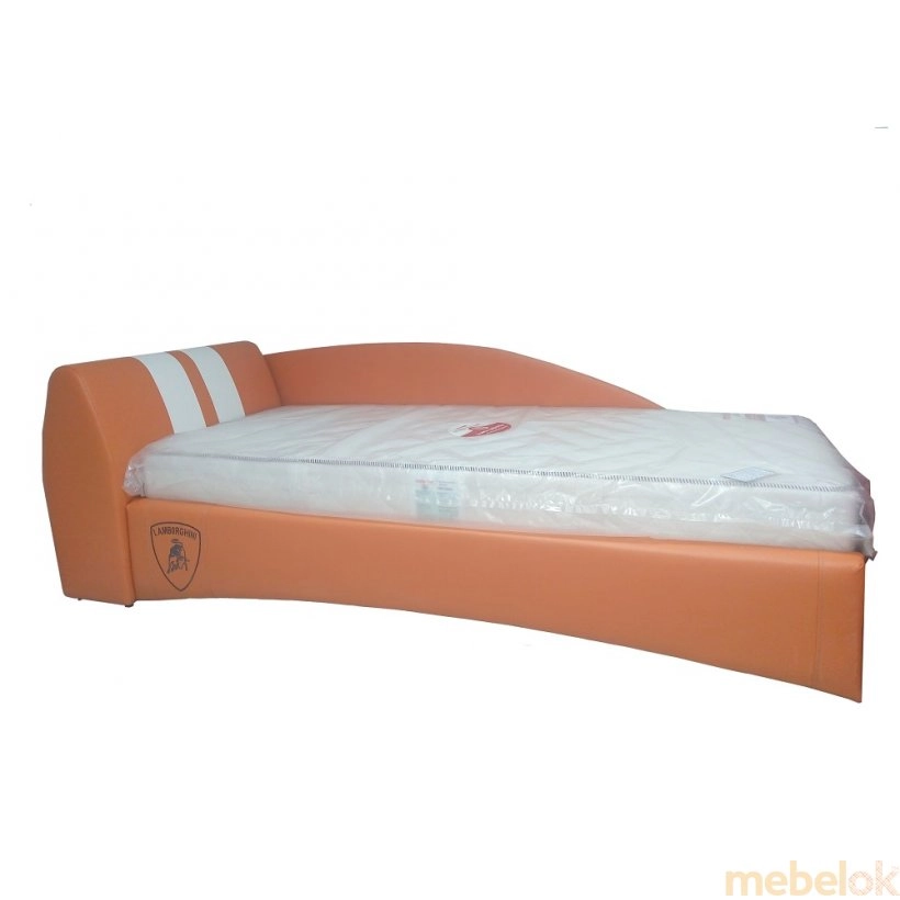 Кровать Формула 80х190 оранжевая