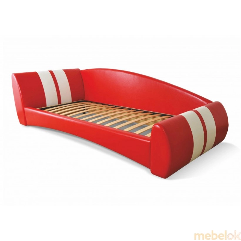 Кровать Формула 80х190 красная (105751)