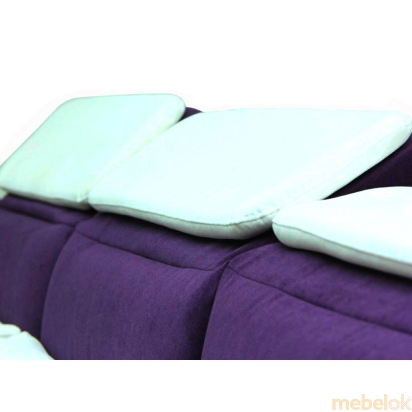 диван с видом в обстановке (Модульный диван Самсон, модуль кушетка (секция 2))