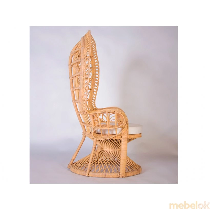 стул с видом в обстановке (Кресло Павлин)