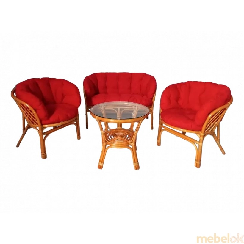 Комплект мебели Таврия Ред светло-коричневый