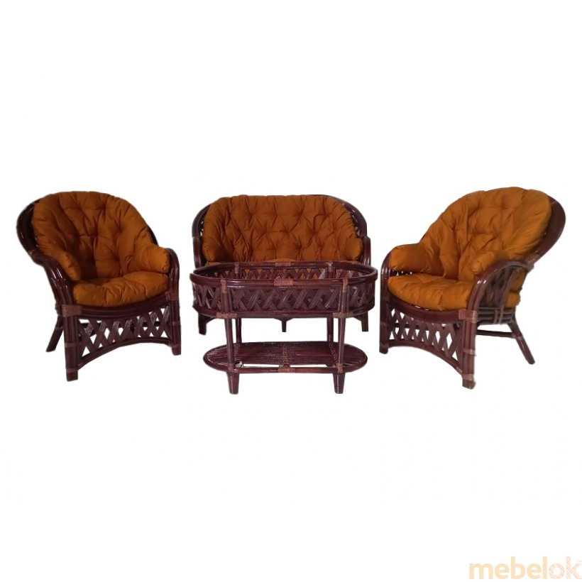 Комплект мебели Копакабана (софа + 2 кресла и столик)