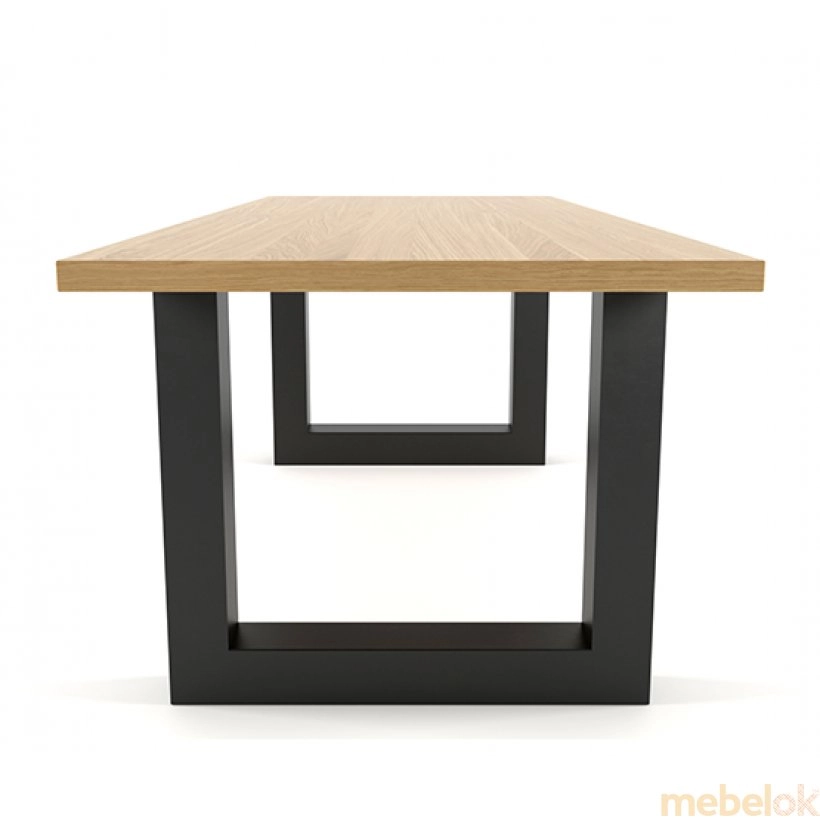 стол с видом в обстановке (Стол обеденный Cube 2400)