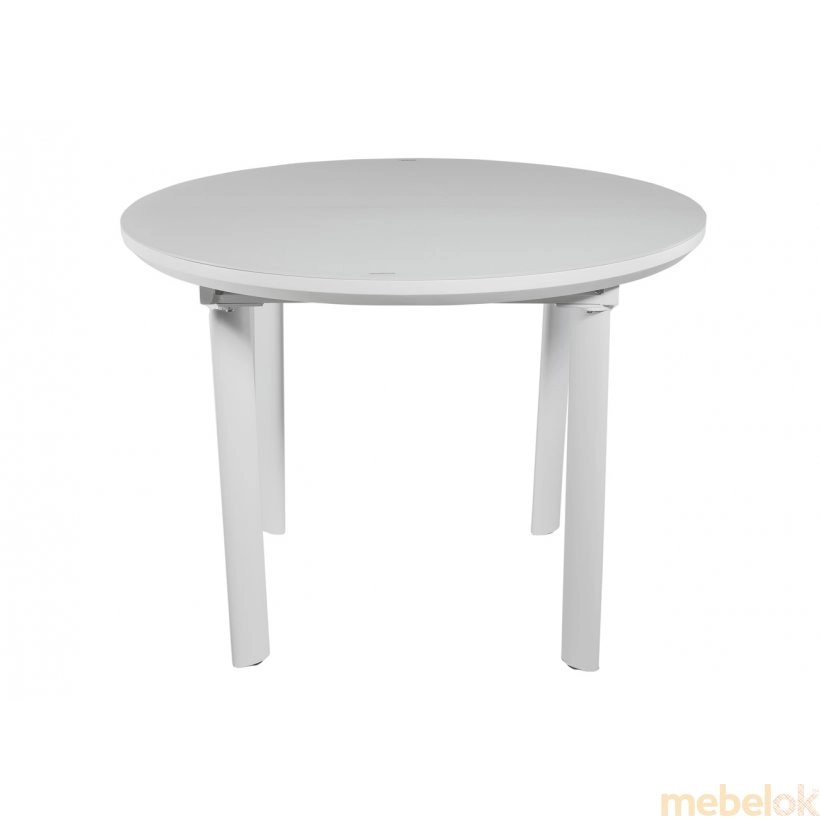 стіл з виглядом в обстановці (Стіл обідній DT 8107 білий)