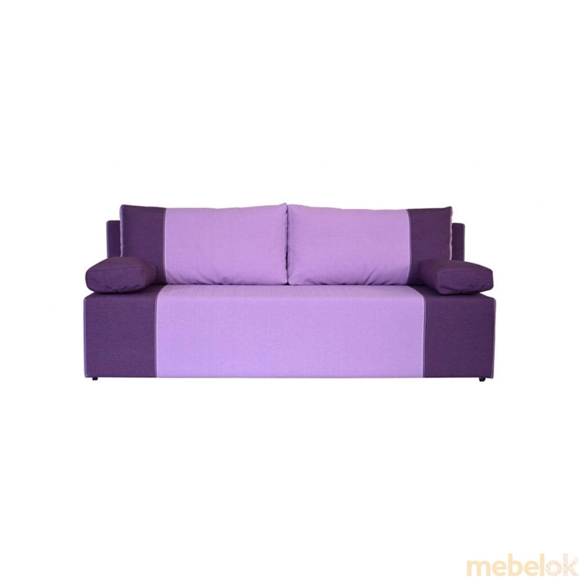 диван с видом в обстановке (Диван-кровать прямой basic пружблок VITO)