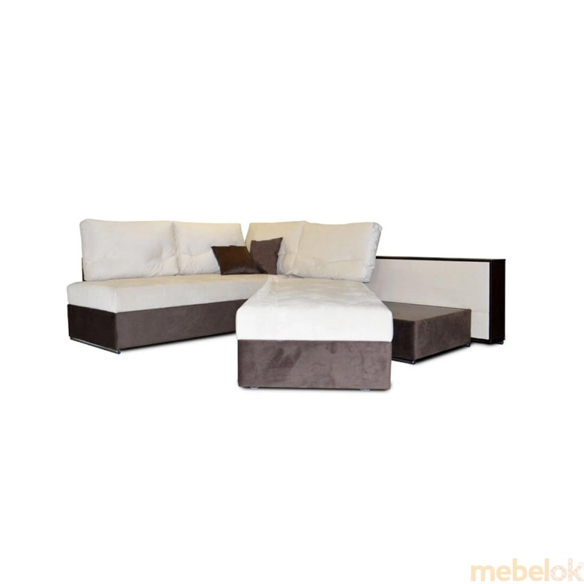 Кутовий диван-ліжко basic L Поворотті від фабрики Davidos (Давідос)