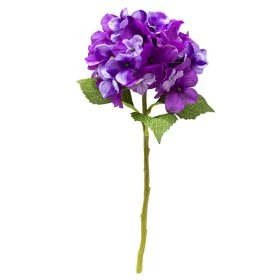 Искусственный цветок Гортензия 35 ярко-фиолетовый