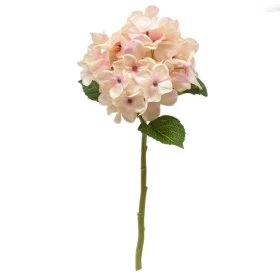 Штучна квітка Гортензія 35 молочно-рожевий