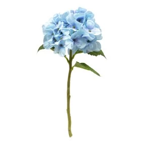 Искусственный цветок Гортензия 35 голубой