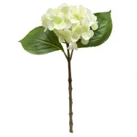 Штучна квітка Гортензія 42 біла
