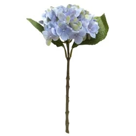Искусственный цветок Гортензия 42 голубой
