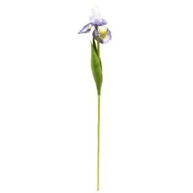 Искусственный цветок Ирис 56 голубой