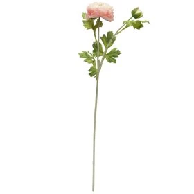 Искусственный цветок Лютик 59 розовый