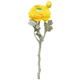 Искусственный цветок Лютик 35 желтый