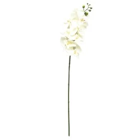 Искусственный цветок Орхидея 77 белый