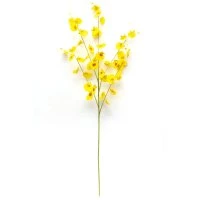 Штучна квітка Орхідея 88 жовта