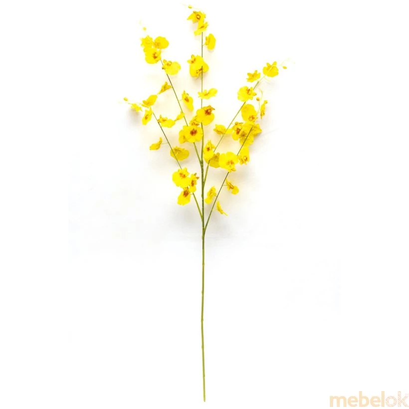 Штучна квітка Орхідея 88 жовта