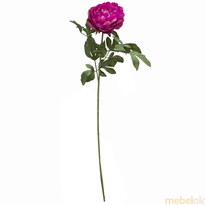 Искусственный цветок Пион 83 фиолетовый