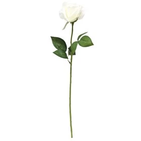 Штучна квітка Троянда 54 біла