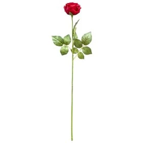 Искусственный цветок Роза 64 красный