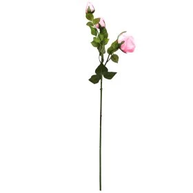 Искусственный цветок Роза 73 розовый
