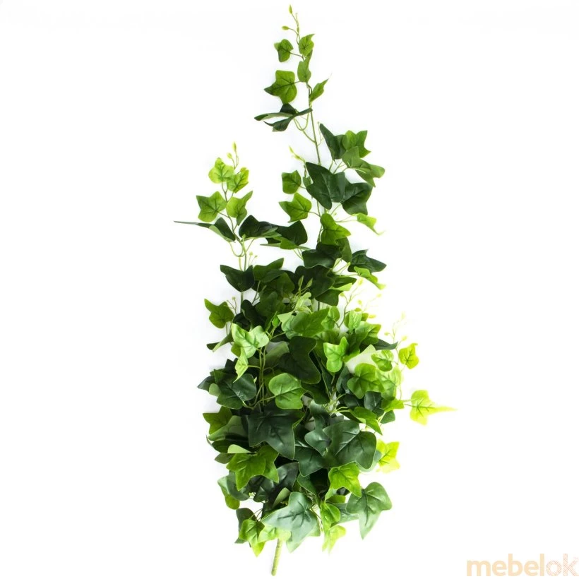 Искусственная ветвь с листьями 105 зеленый