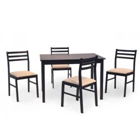 Комплект Пилар стол + 4 стула