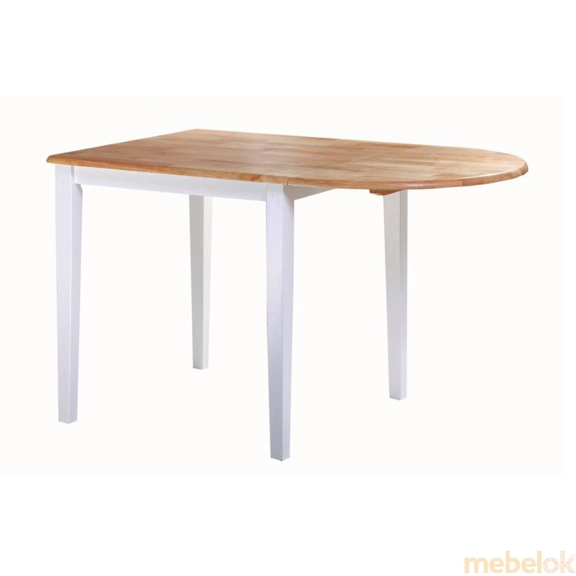 Комплект стол Сканди + 4 стула Сканди белый от фабрики Domini (Домини)