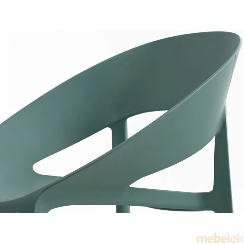 Кресло Шелл пластик виридиан от фабрики Domini (Домини)