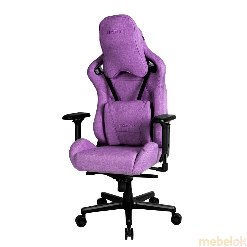 (Крісло для геймерів Arc Fabric (HTC-993) Plummy Violet) Hator (Хатор)