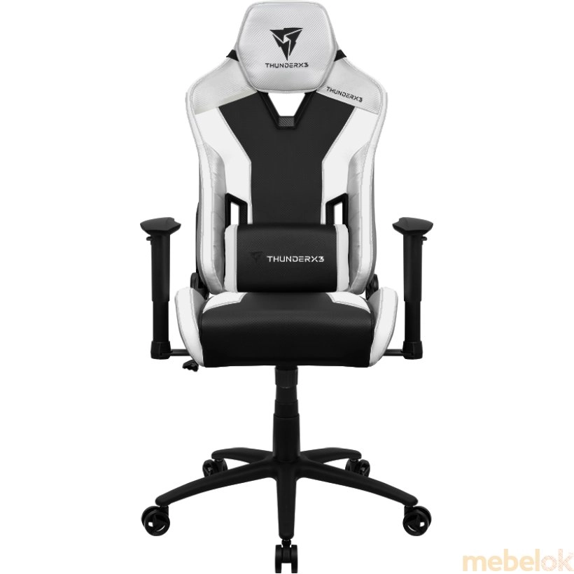 Крісло для геймерів ThunderX3 TC3 All White від фабрики Aerocool (Аерокул)