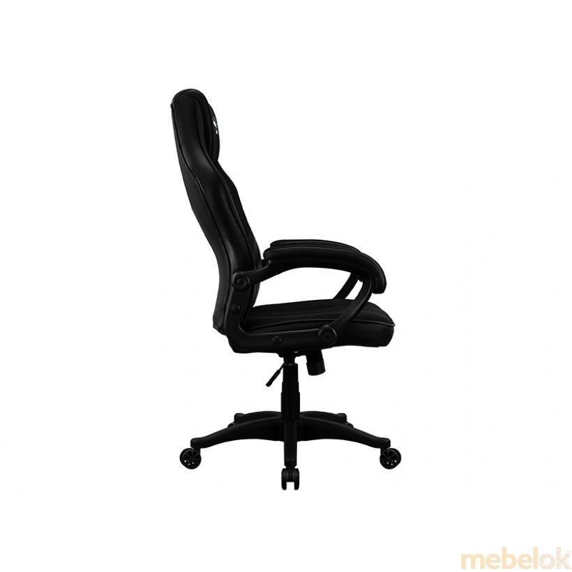 стілець з виглядом в обстановці (Кресло для геймеров AERO 2 Alpha Black)