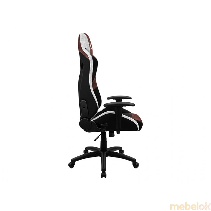 стул с видом в обстановке (Кресло для геймеров COUNT Burgundy Red)