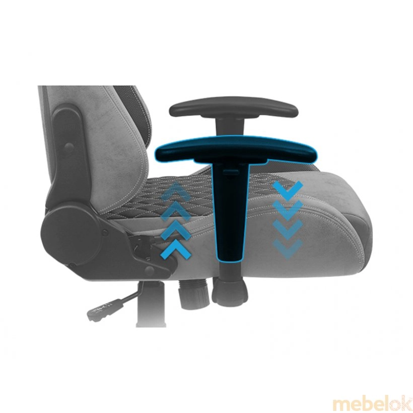Крісло для геймерів AEROCOOL DUKE Steel Blue
