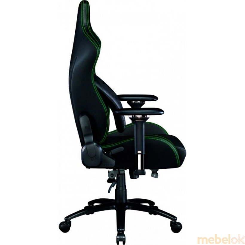  з виглядом в обстановці (Крісло для геймерів Iskur X green XL (RZ38-03960100-R3G1))
