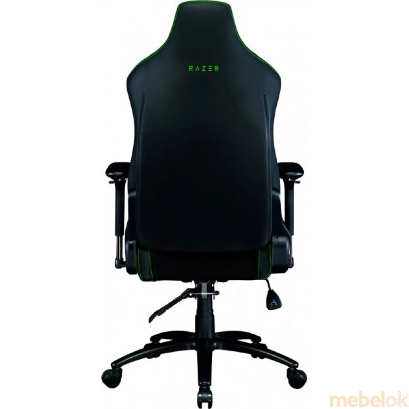 Крісло для геймерів Iskur X green XL (RZ38-03960100-R3G1) з іншого ракурсу