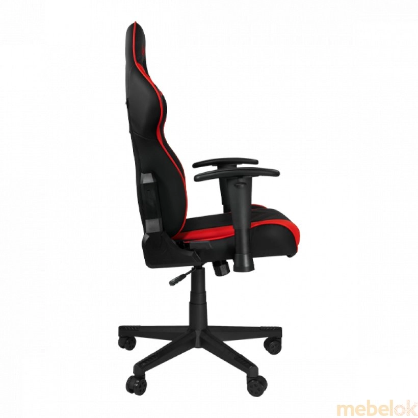 стілець з виглядом в обстановці (Крісло для геймерів DXRACER Nex EC-O134-NR-K3-303 Black/Red)