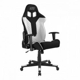 Крісло для геймерів DXRACER Nex EC-O01-NW-K1-258 Black/White