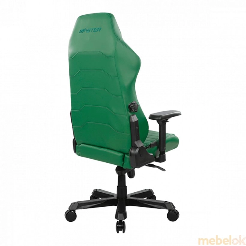 Кресло для геймеров DXRACER MASTER Max DMC-I233S-E-A2 зеленое с другого ракурса