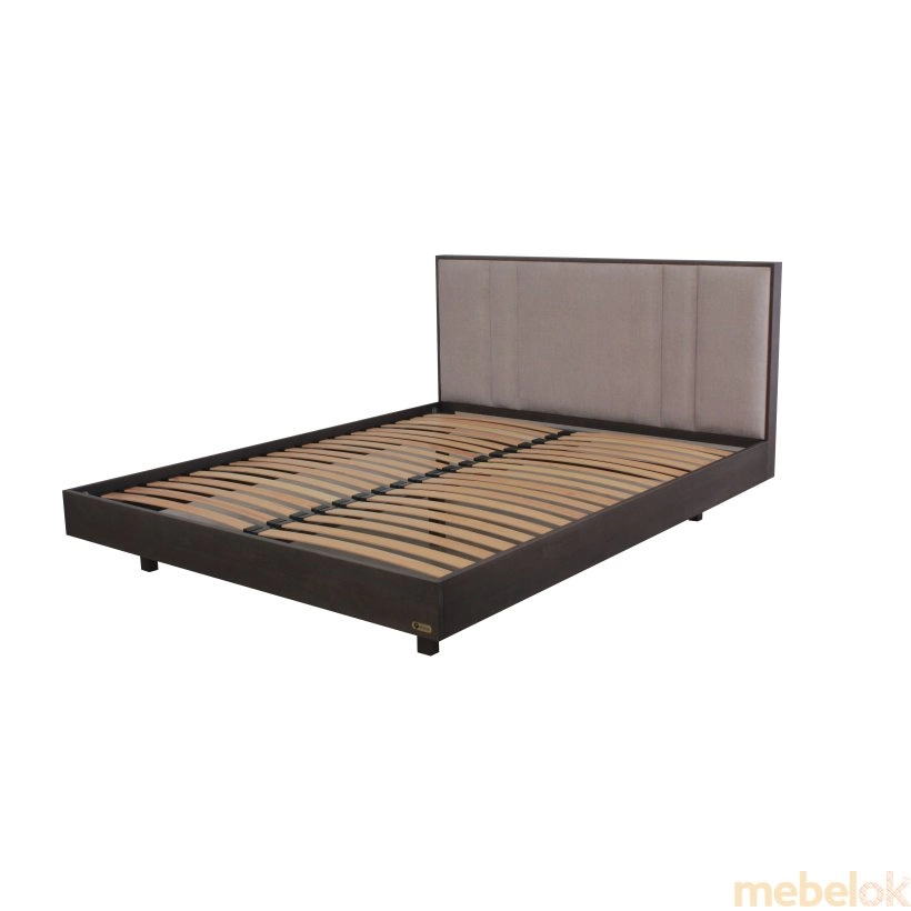 Ліжко Ейдан 160x200 сіро-коричневий