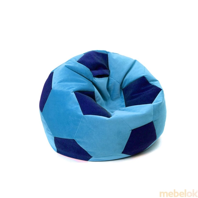 Кресло-мяч голубое