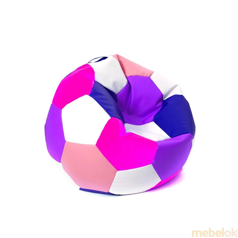 Кресло-мяч в розовых тонах