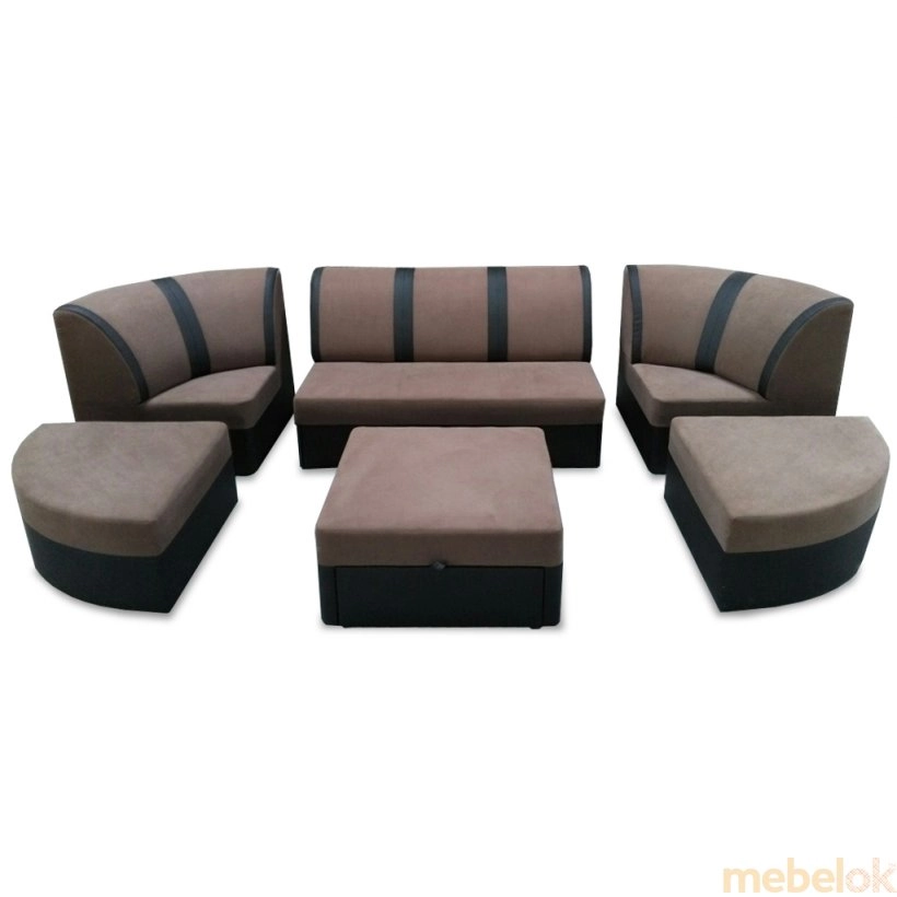 Модульный диван прямой Наполи 3018 от фабрики Fabene (Фабене)