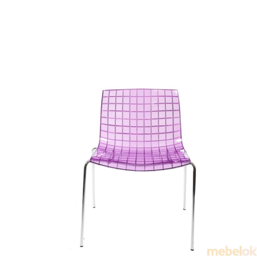 Стул Mint Transparent purple