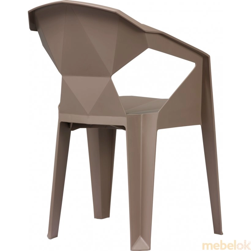 стул с видом в обстановке (Стул Muze Grey)