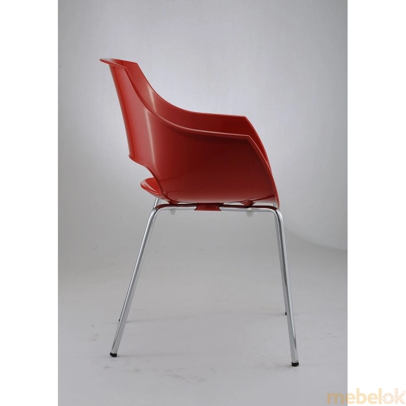 стул с видом в обстановке (Стул Salsa Red)