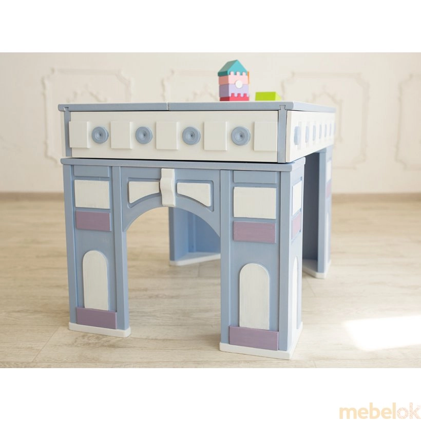 Детский игровой стол The Arch of Triumph Blue с другого ракурса