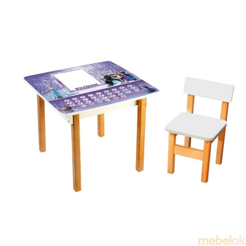 Детский стол с мольбертом Фрозен и стульчиком (220983)