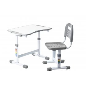 Комплект парта та стілець зростаючі Sole II Grey-s