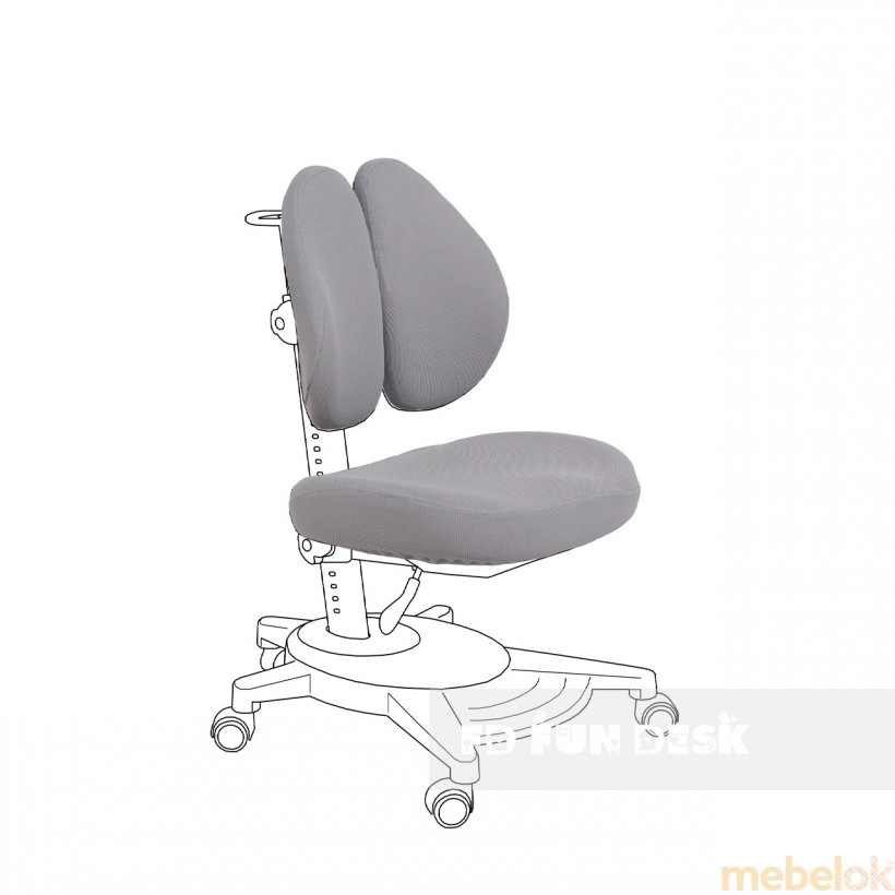 Чехол для кресла Pittore Chair cover Grey